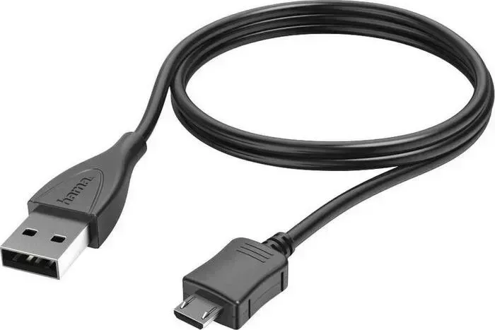 Кабель HAMA 00173891 USB A(m) micro USB B (m) 1м черный