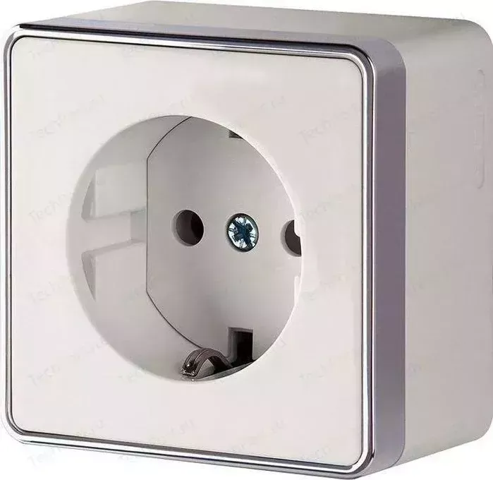 Розетка с заземлением Werkel Gallant слоновая кость WL15-02-01 4690389102219