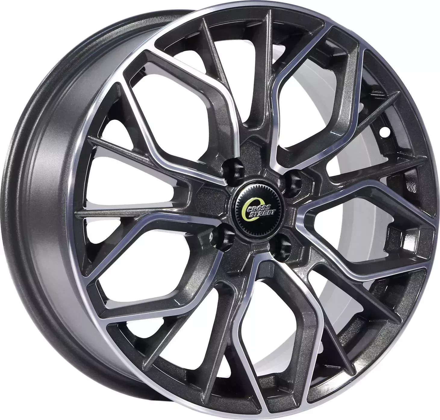 Диск автомобильный CROSS STREET CR-19 6.5x16/4x100 ET50 D60.1 GMF 6.5X16/4X100