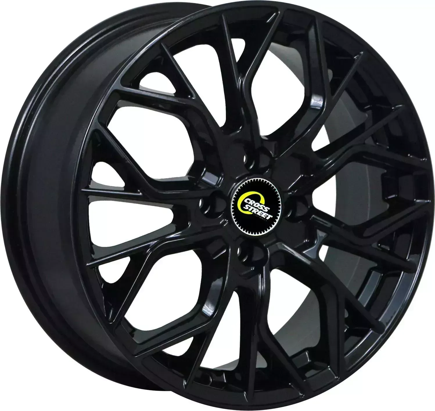 Диск автомобильный CROSS STREET CR-19 6.5x16/4x100 ET50 D60.1 Black 6.5X16/4X100 BLACK