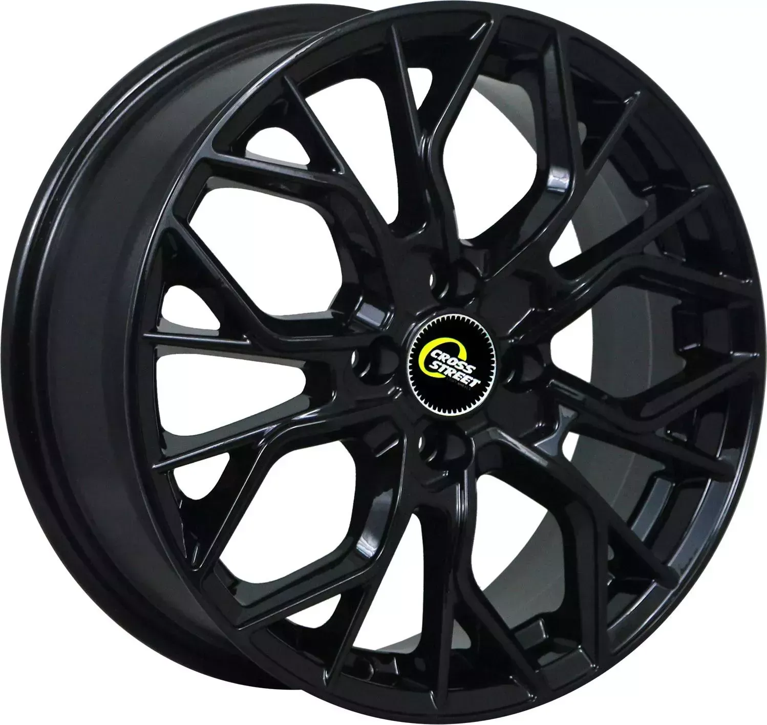 Диск автомобильный CROSS STREET CR-19 6.5x16/4x100 ET49 D54.1 Black 6.5X16/4X100 BLACK