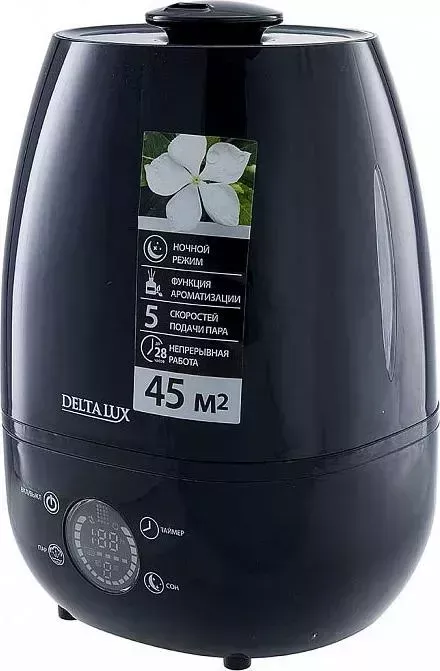 Увлажнитель воздуха DELTA LUX DE-3703 черный