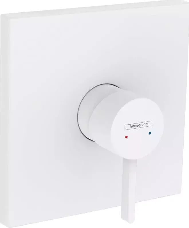 Смеситель для ванны Hansgrohe Finoris 76615700 матовый белый (внешняя часть)