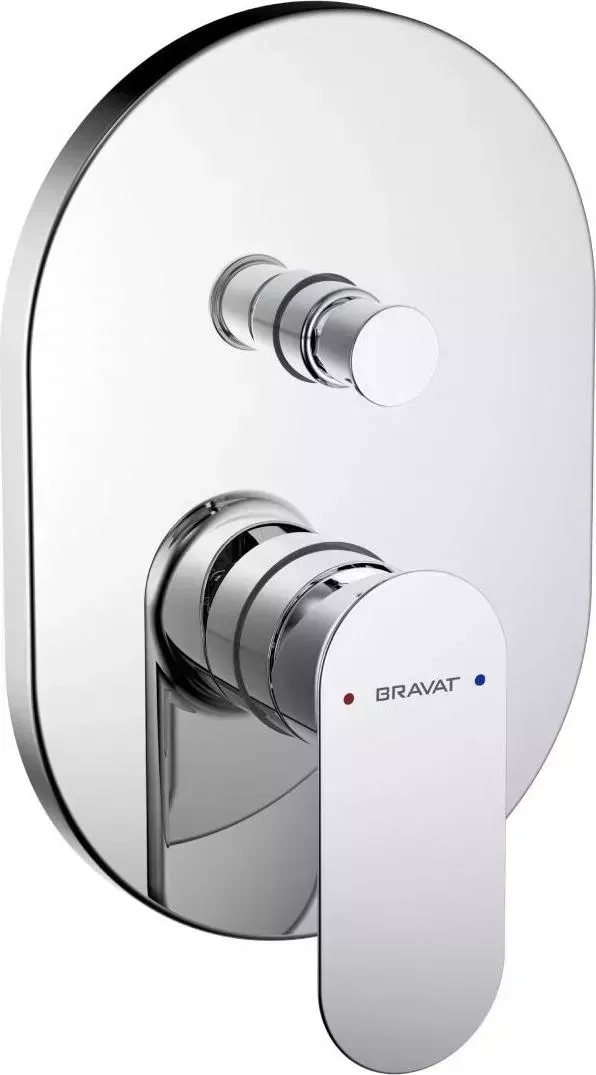 Смеситель для ванны Bravat Gina (PB865104CP-2-ENG)