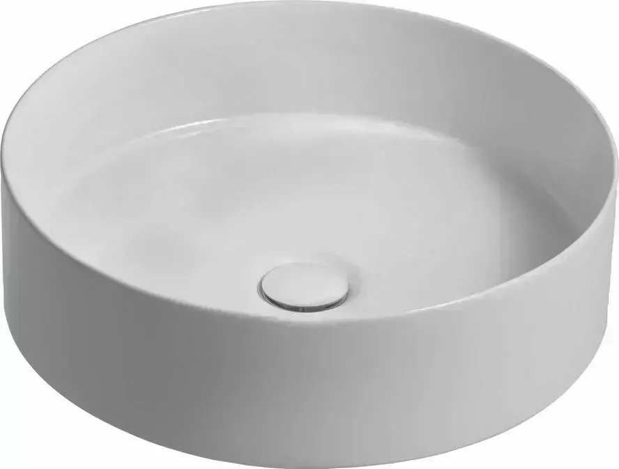Раковина DELTA Pure без отверстия перелива, белый (E90012-0)