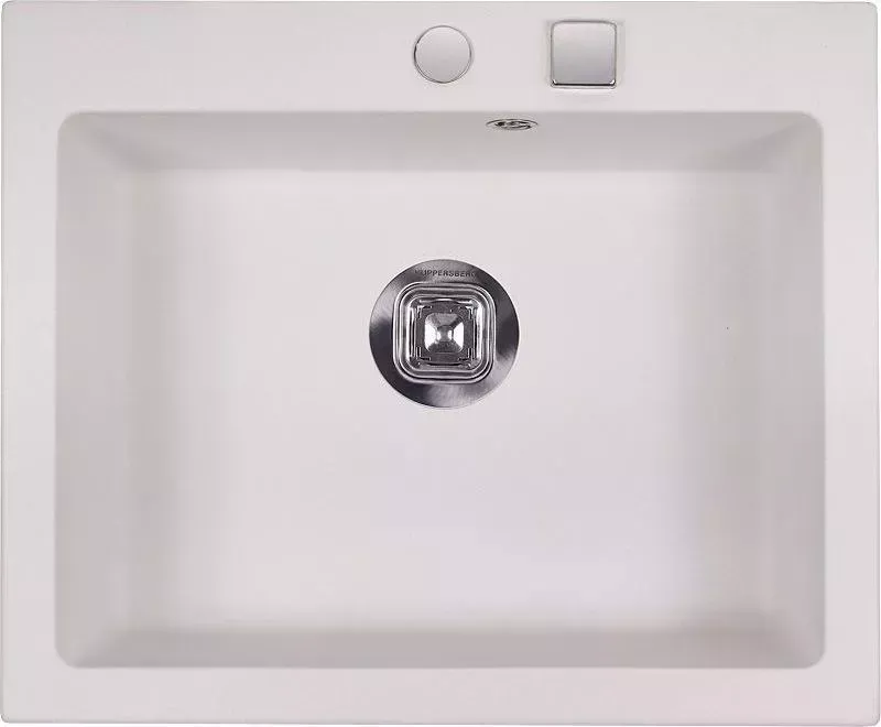 Мойка кухонная KUPPERSBERG MODENA 1B WHITE ALABAS