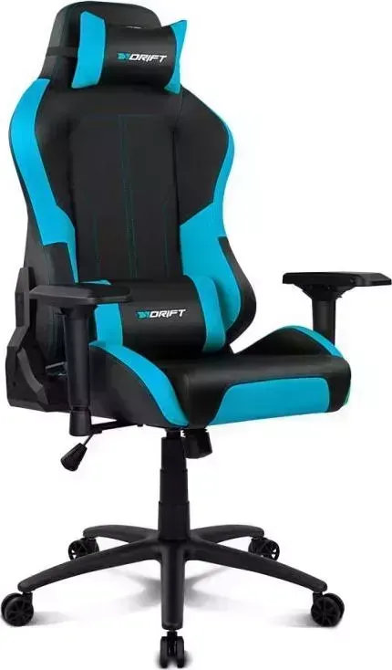 Кресло  Drift DR250 PU Leather / black/blue