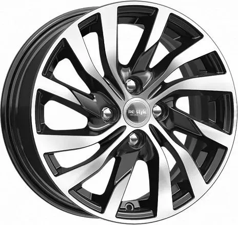 Диск автомобильный КиКРеплика КиК КС882 6x15/4x100 ET40 D60.1 алмаз-черный 6X15/4X100
