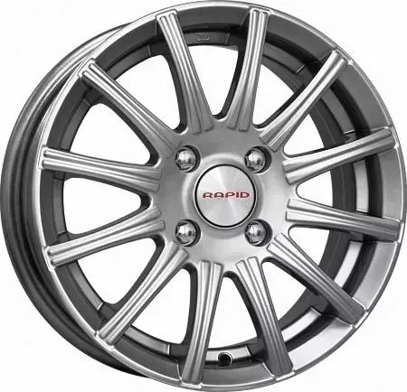 Диск автомобильный RAPID Сиеста-оригинал 6x15/4x100 ET50 D60.1 дарк-платинум 6X15/4X100