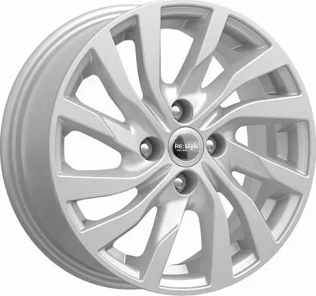 Диск автомобильный КиКРеплика КиК КС882 6x15/4x100 ET40 D60.1 сильвер 6X15/4X100