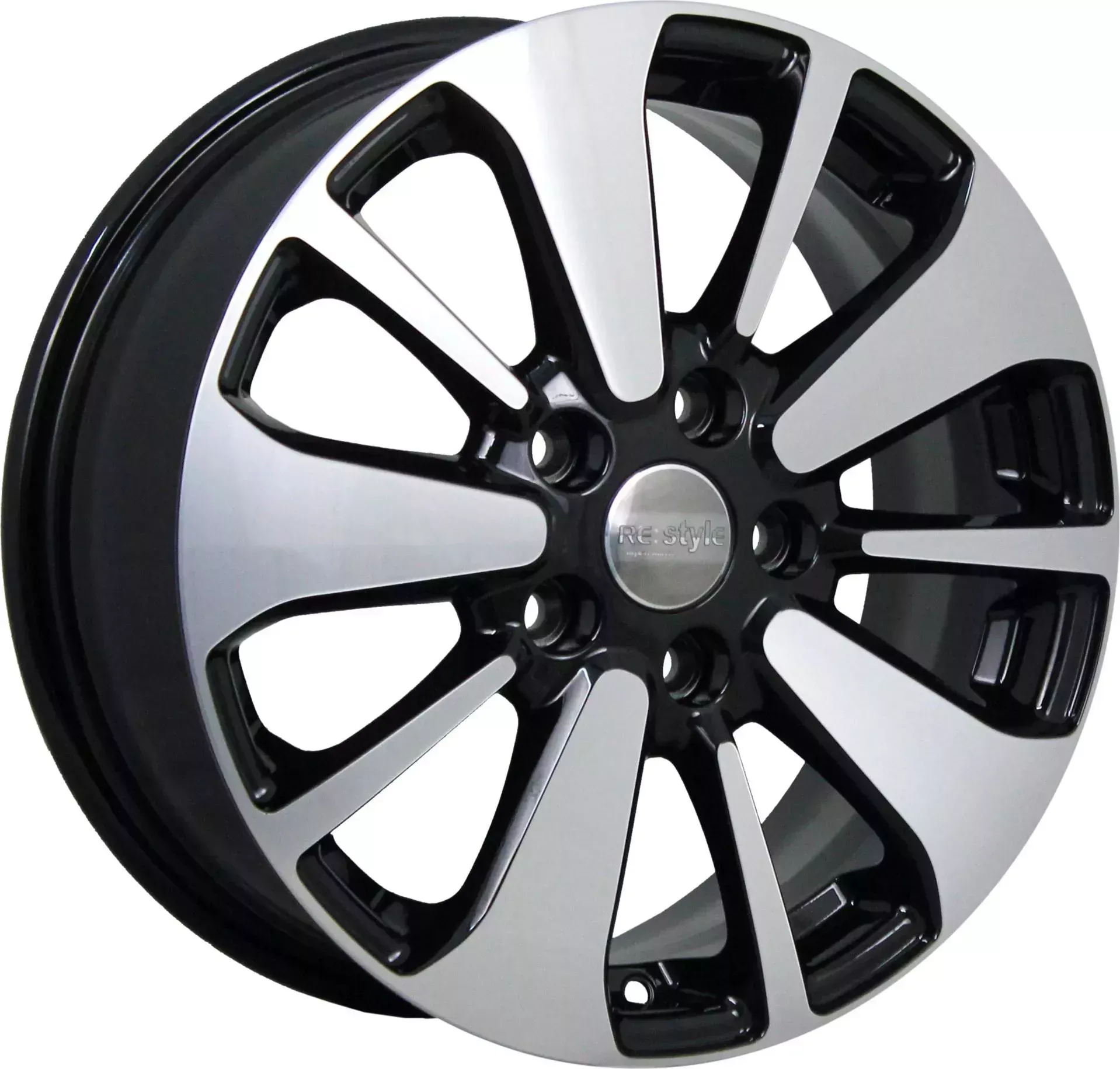 Диск автомобильный КиКРеплика КиК КС688 6.5x16/5x114.3 ET38 D67.1 алмаз-черный 6.5X16/5X114.3