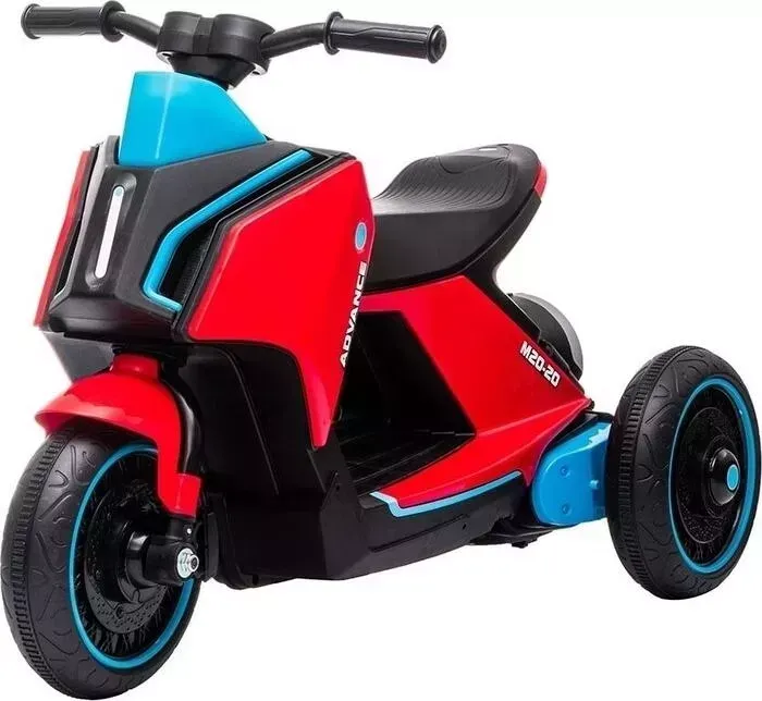 Детский электромобиль Harleybella скутер трицикл BMW Concept Link Style 6V 2WD - HL700-3-RED