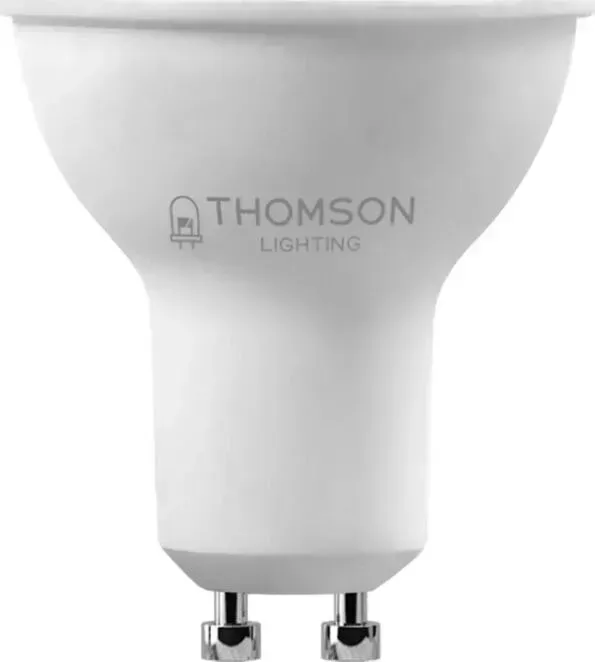 Лампа THOMSON светодиодная GU10 6W 4000K полусфера матовая TH-B2052