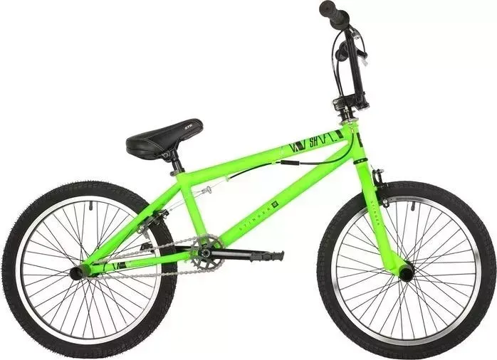 Велосипед STINGER 20" SHIFT 10" зеленый