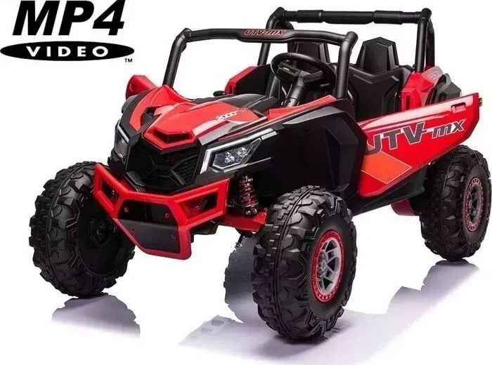 Детский электромобиль XMX Багги (красный, MP4, EVA, 4WD, 24V) - 613-4WD-24V-RED-MP4