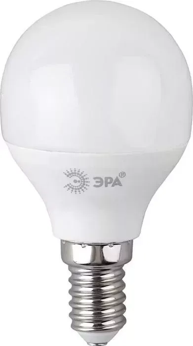 Лампа ЭРА светодиодная E14 10W 6500K матовая P45-10W-865-E14 R Б0045354