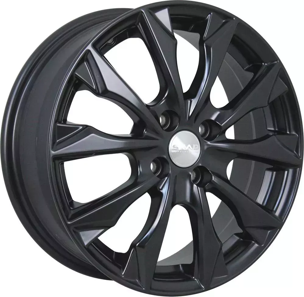 Диск автомобильный СКАД НАГОЯ 6x16/4x100 ET45 D60.1 Черный-бархат 6X16/4X100