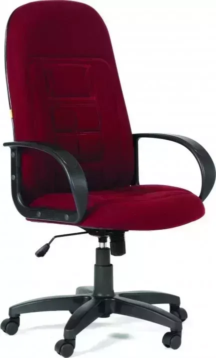 Кресло офисное CHAIRMAN 727 бордовый