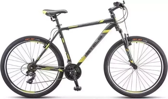 Велосипед STELS Navigator-700 V 27.5 F020 Серый/жёлтый (LU096005*LU088922*17.5)