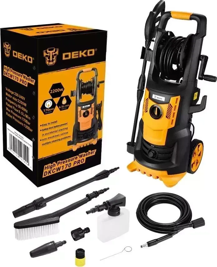 Мойка высокого давления Deko DKCW170 PRO (063-4304)