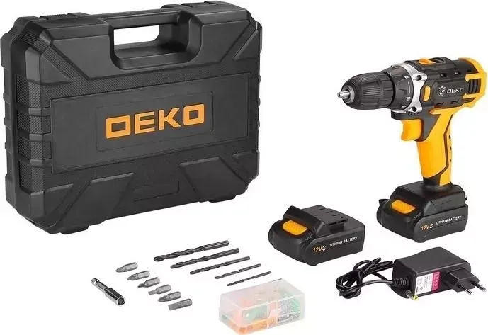 Шуруповерт Deko DKCD12FU-Li (063-4132)
