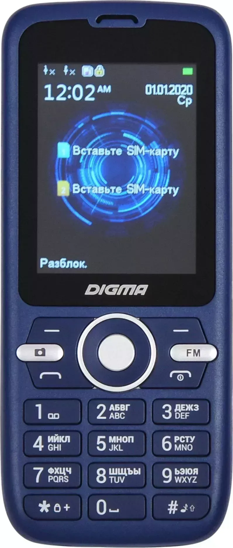 Смартфон DIGMA Linx B240 32Mb синий