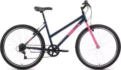 Велосипед взрослый Altair MTB HT 26 low темно-синий/розовый (RBK22AL26123)