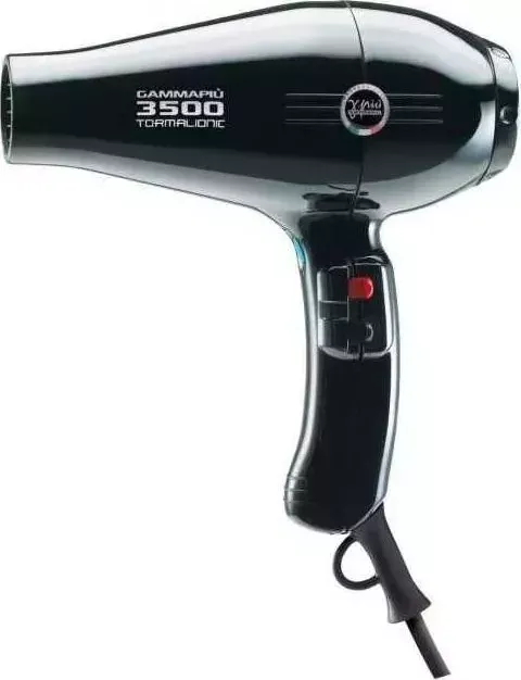 Фен Gamma Piu 3500 Tormalionic черный (076 BLACK/3500)