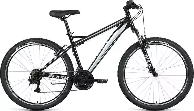 Велосипед FORWARD FLASH 26 1.2 черный/серый (RBK22FW26662)