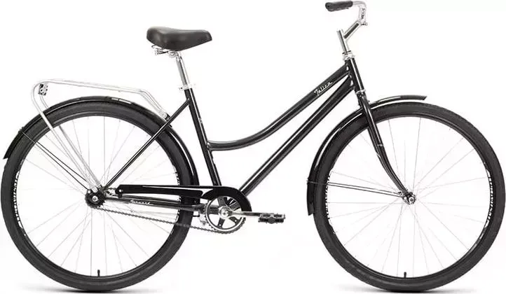Велосипед FORWARD TALICA 28 1.0 черный/белый (RBK22FW28002) взрослый 28