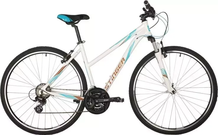 Велосипед STINGER LIBERTY STD белый (700AHV.LIBERTSTD.52WH1) взрослый