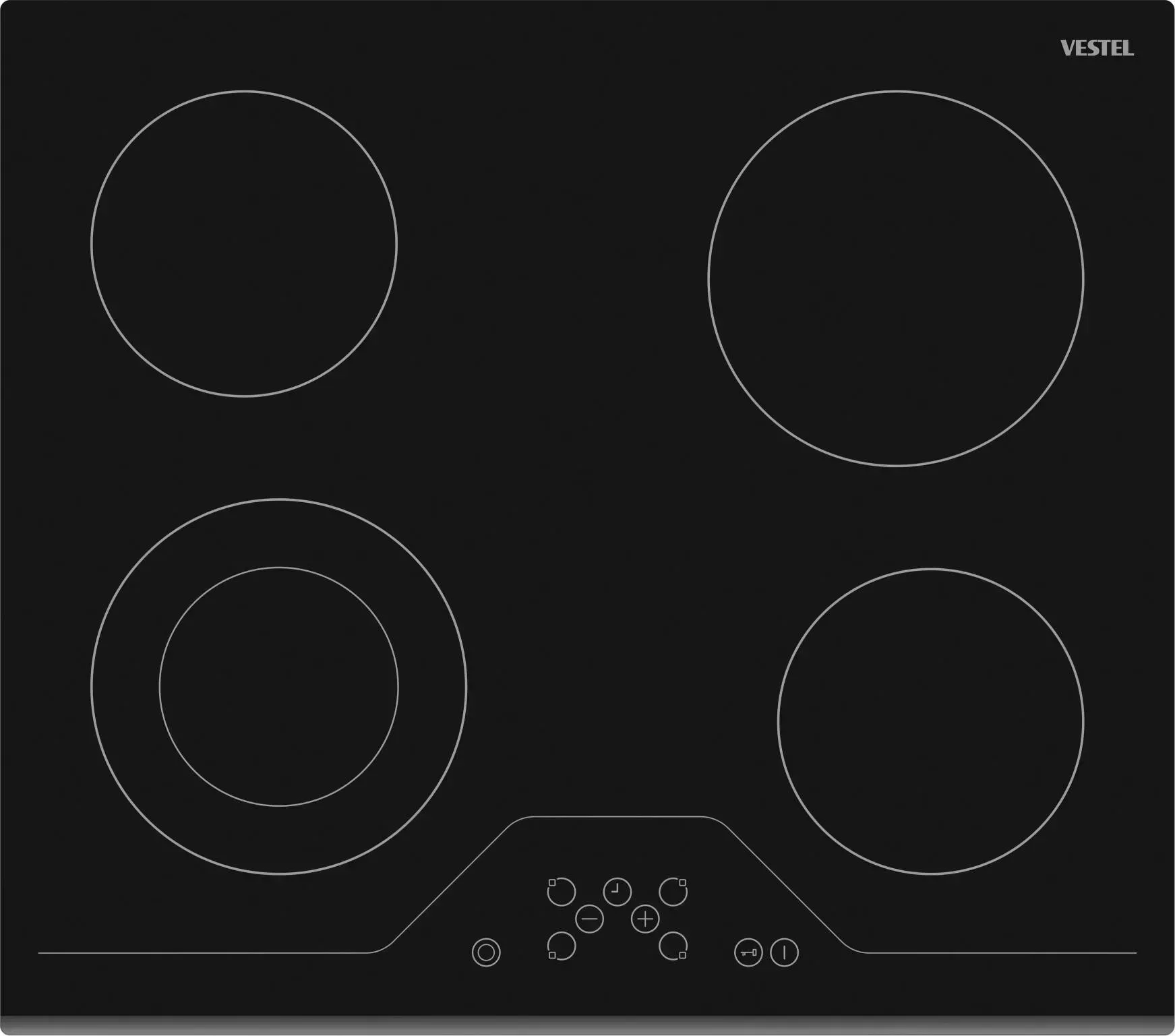 Панель варочная электрическая VESTEL VH64E222B