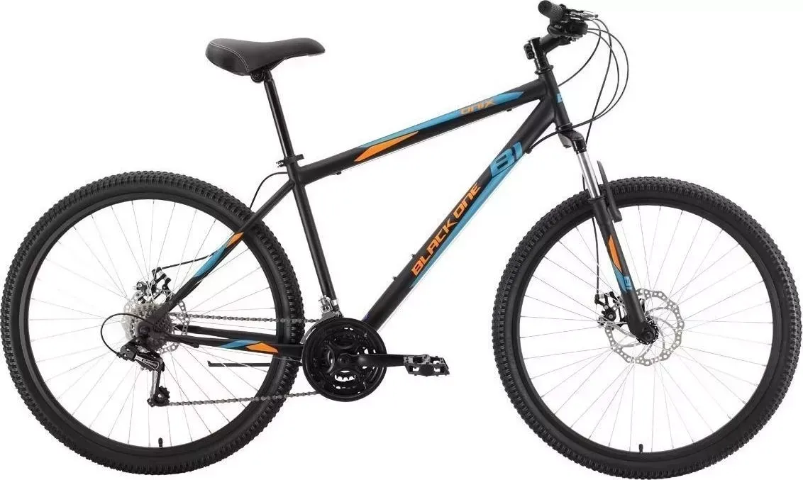 Велосипед  Black One Onix 27.5 D чёрный/оранжевый/синий 18 (HQ-0005346)