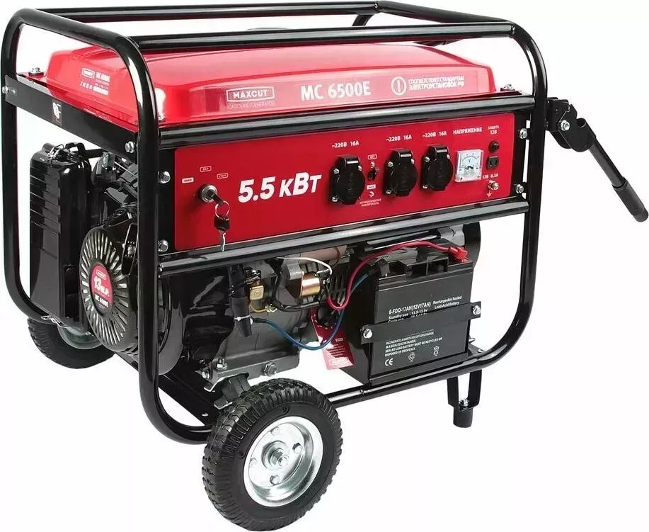 Электрогенератор MAXCUT MC6500E