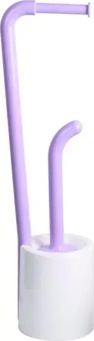 Аксессуар Fixsen Wendy FX-7032-49 фиолетовый Ерш с бумагодержателем