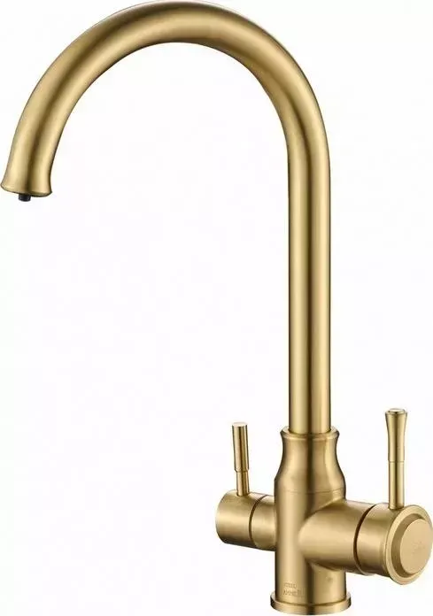 Смеситель для кухни ZorG Inox SZR-7039 BRONZE с фильтром