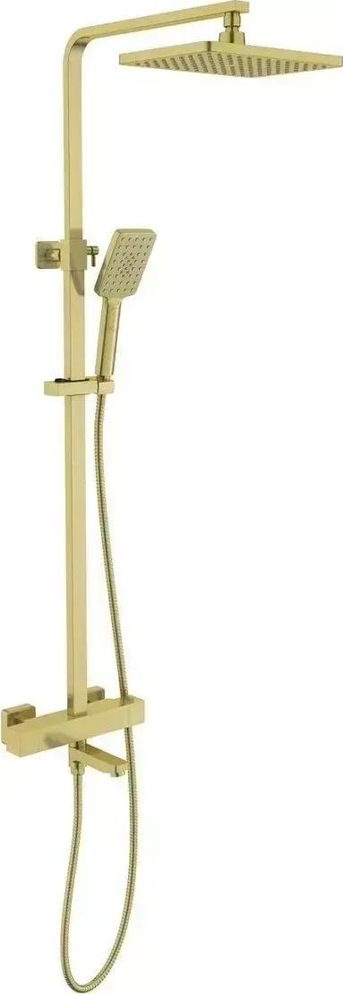 Смеситель для ванны TIMO Tetra-thermo SX-0169/17 золото матовое