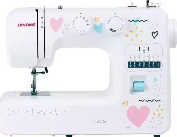 Швейная машина JANOME JQ 2515S белый