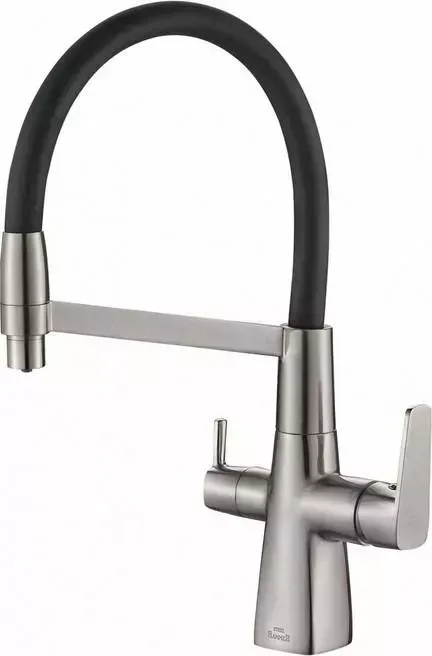 Смеситель для кухни ZorG Steel Hammer SH 818-6 SATIN