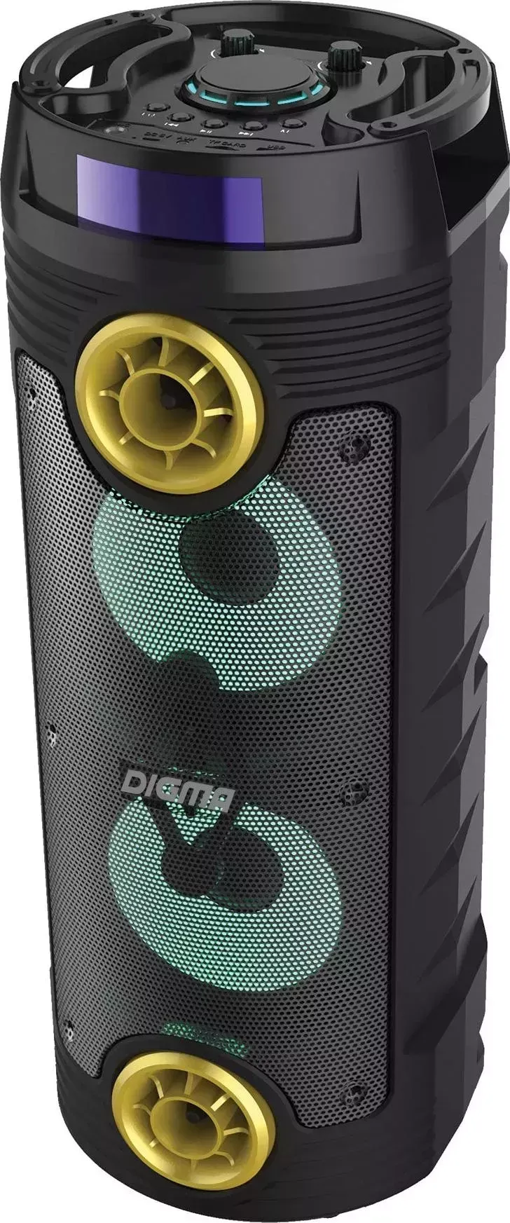 Музыкальный центр DIGMA MS-12 черный