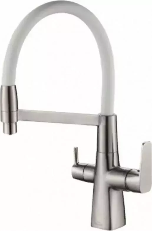 Смеситель для кухни ZorG Steel Hammer SH 818-8 SATIN