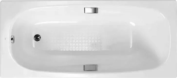 Стальная ванна  Ванна GALA Vanesa стальная 170х75х42 ручки, звукоизоляция, anti-slip (6737001)