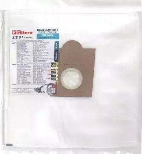 Мешок для пылесоса FILTERO SIE 01 (10) Comfort Big Pack пылесборники