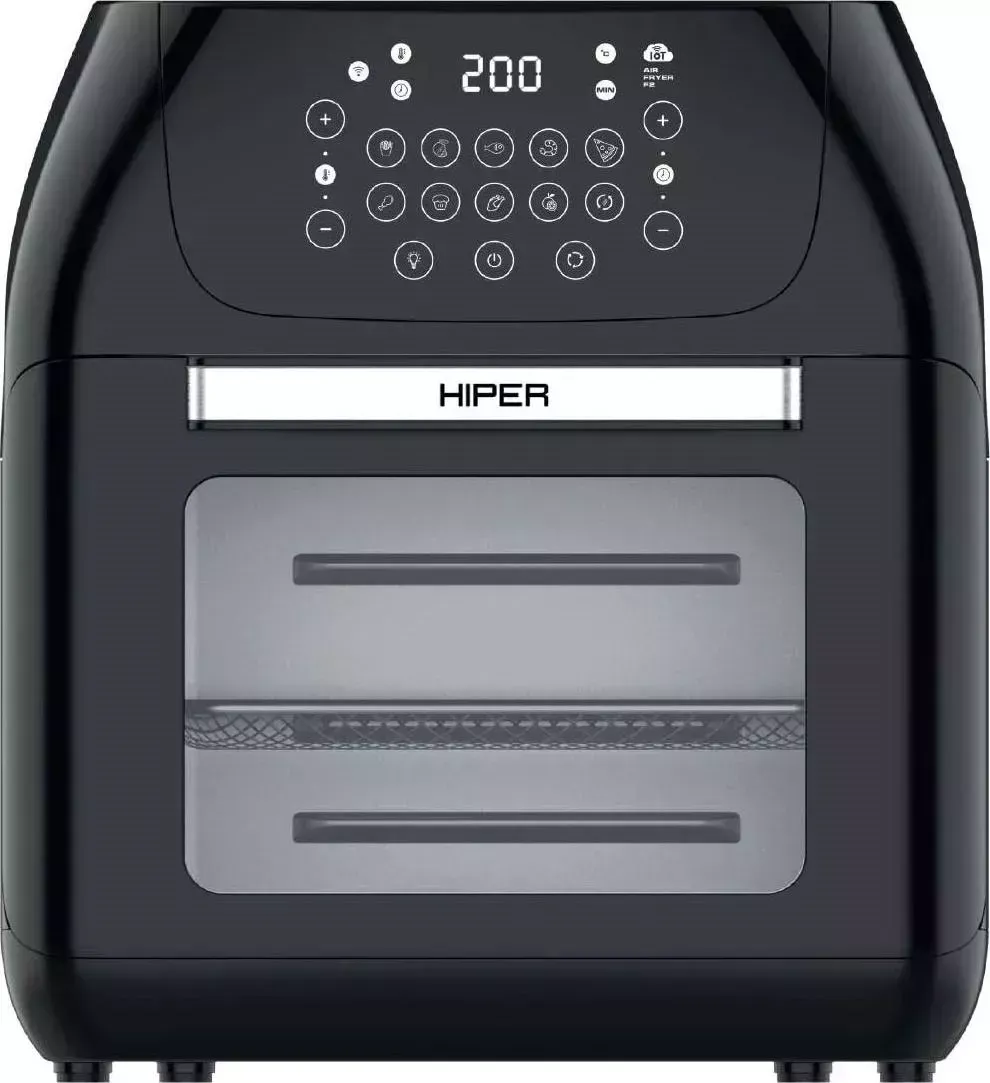 Аэрогриль  Hiper IoT Air Fryer F2 черный (HI-AFR2)