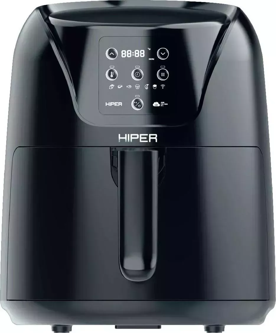 Аэрогриль  Hiper IoT Air Fryer F1 черный (HI-AFR1)