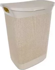 Аксессуар  Branq Ajur 50л слоновая кость (BQ4101СЛК) Корзина для белья