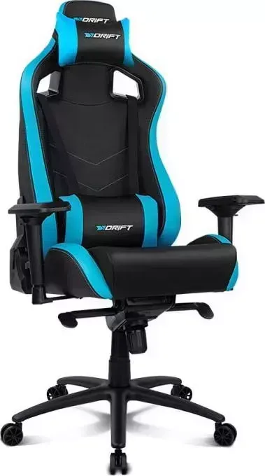 Кресло  Drift DR500 PU Leather / black/blue