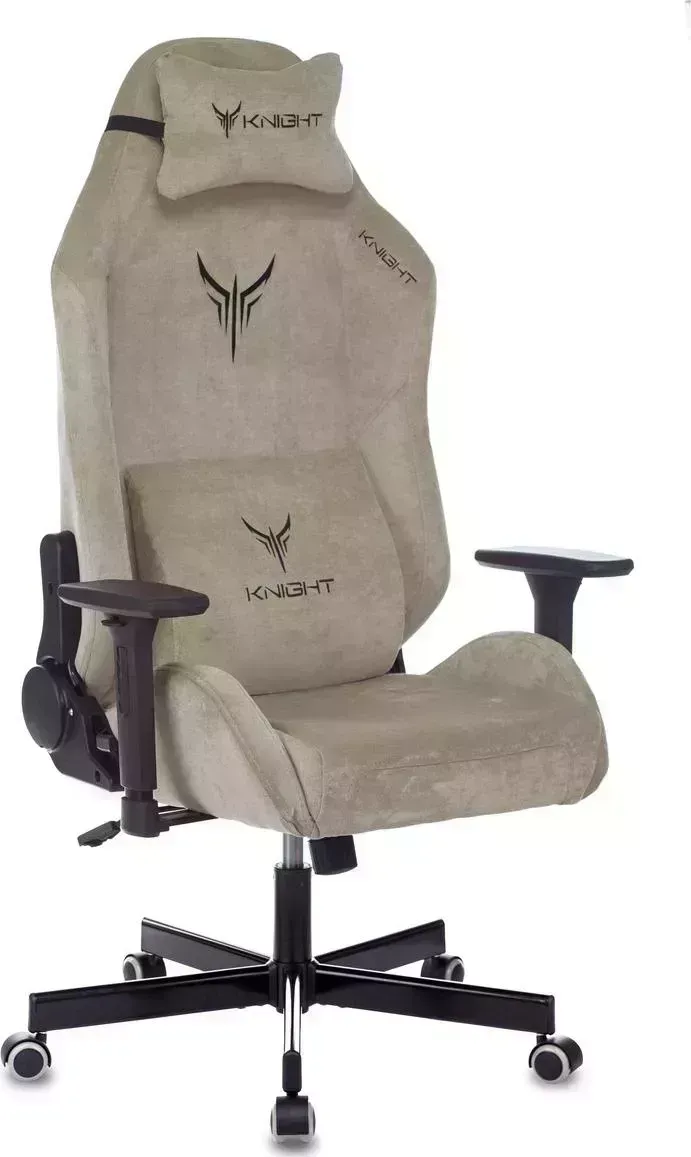 Кресло офисное БЮРОКРАТ Knight N1 Fabric бежевый Light-21