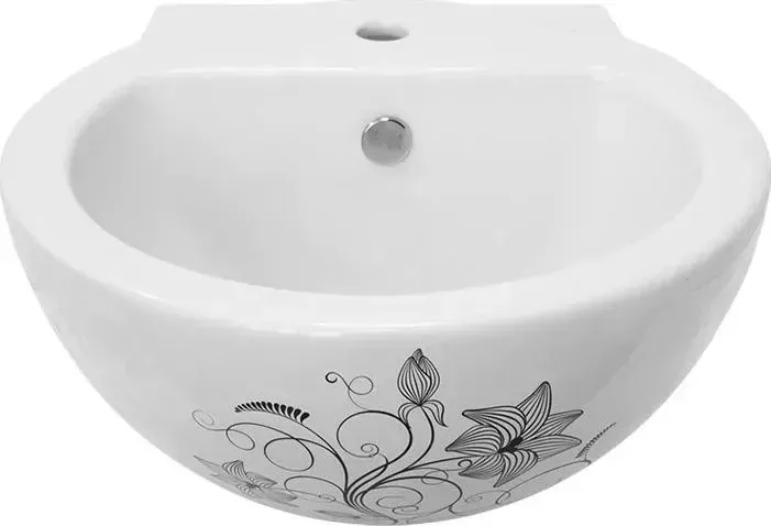 Раковина LUXE Sanita-ART FLORA 48*48см белый (ARTSLWB10)