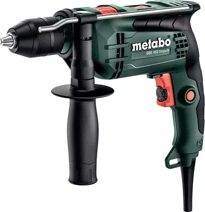 Дрель сетевая METABO SBE 650 Impuls (600743000)